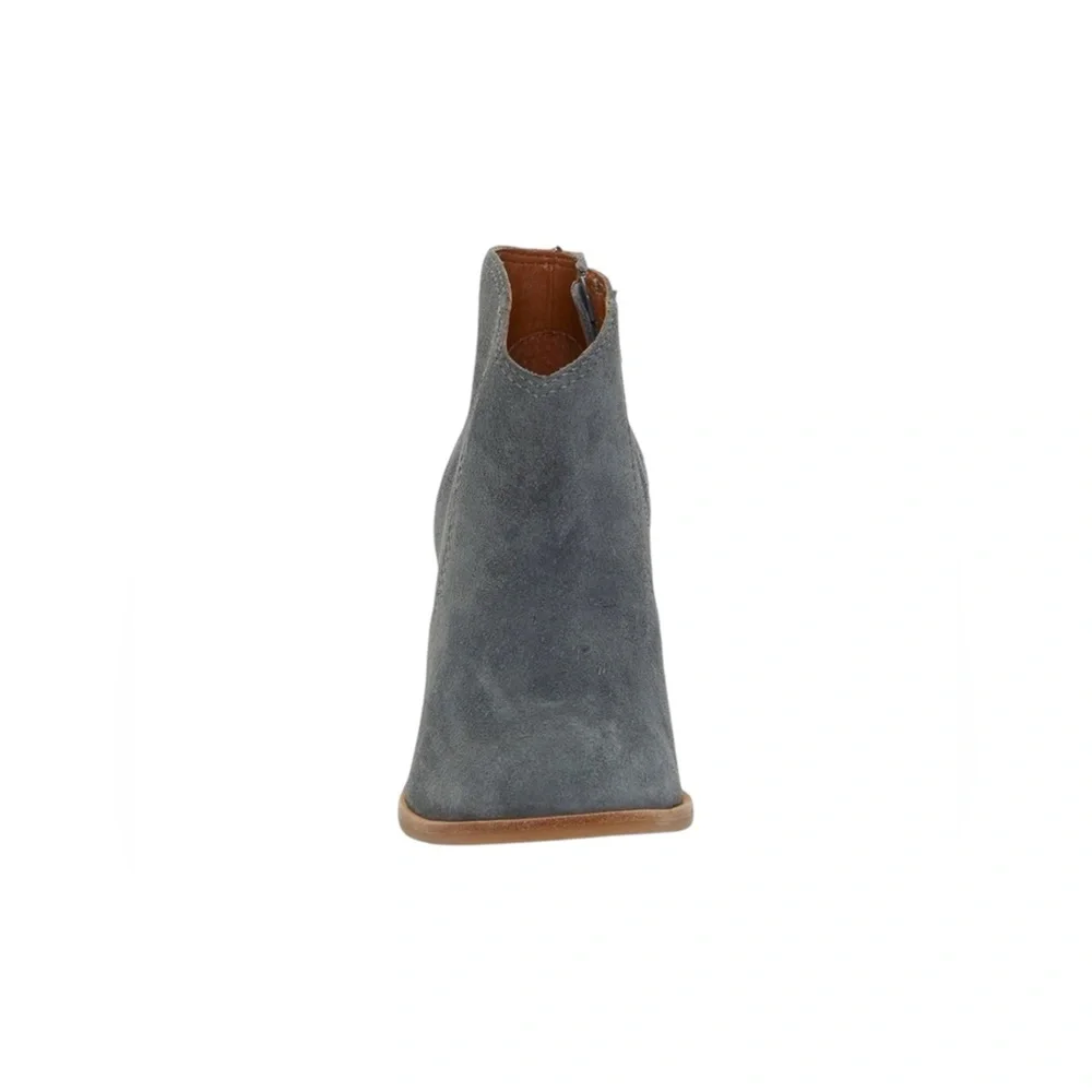 🆕 LUCKY BRAND | PELLYON HEELED BOOTIE | OPEN GREY | SIZE: 8